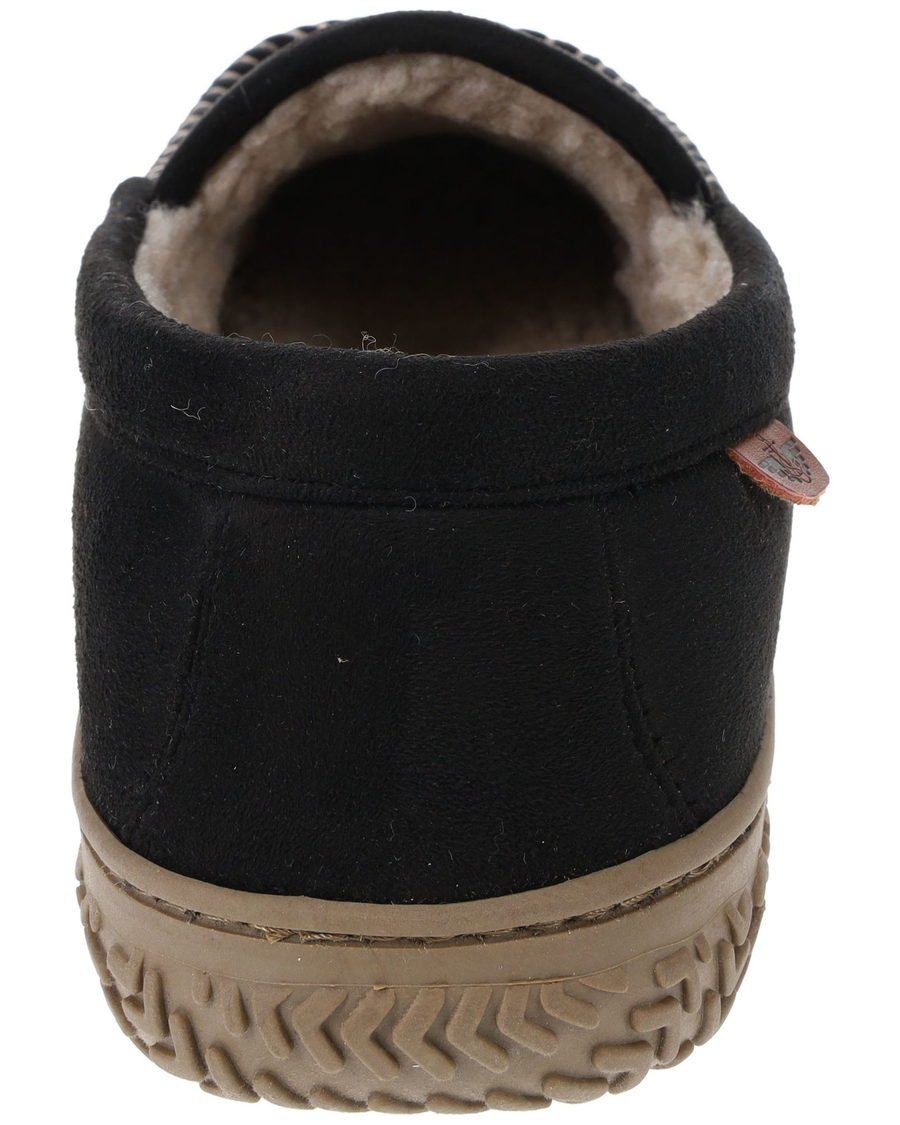 (image for) Novel Rugged Microsuede Moccasin Slippers